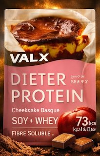 Whey Protéine Basque Cheesecake flavor