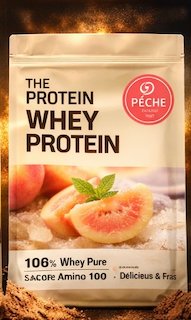 Whey Protéine Peach Flavor