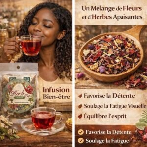 t1 Infusion Bien-Être – Mélange de Fleurs & Herbes Apaisantes